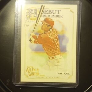 SHOHEI OHTONI 2018 Debut Rookie Card